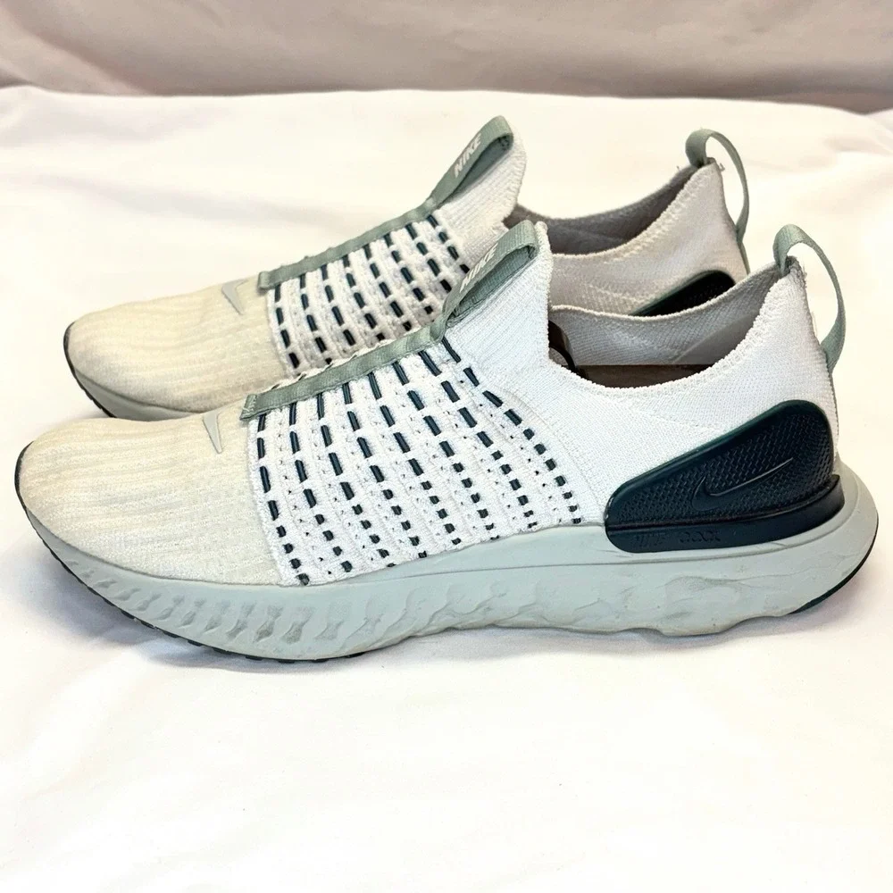 Nike React Phantom Run Flyknit 2 Running Shoes Women's 9 Slip On Sneakers DO6698